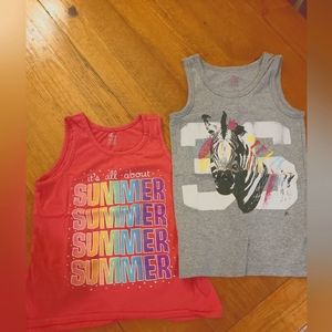 Set of Children's place tank tops